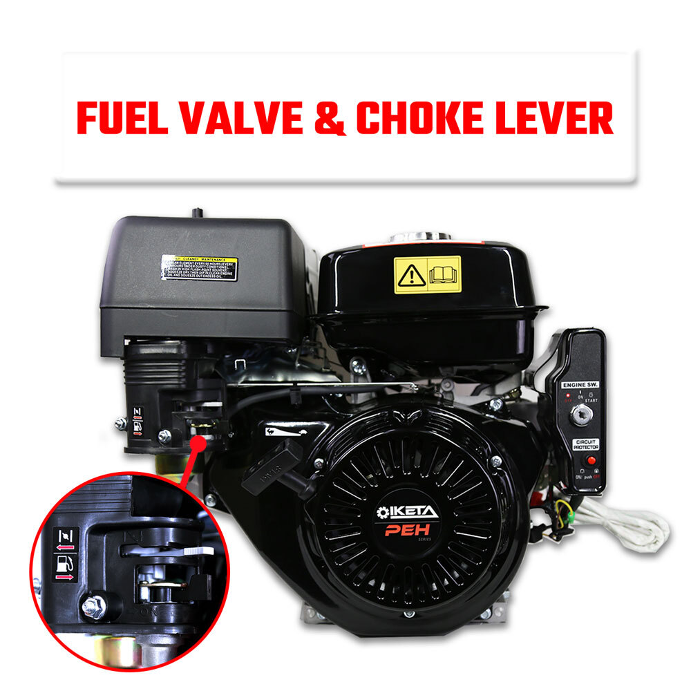 16HP OHV Petrol Engine Stationary Motor Horizontal Shaft Electric