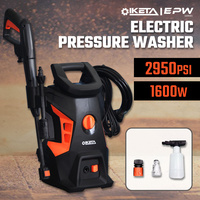 IKETA 2950 PSI High Pressure Water Cleaner Washer Electric Pump Hose Gurney