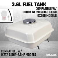Gas Petrol Fuel Tank 3.6L Engine Honda GX120 GX140 GX160 GX200 168 5.5HP 6.5HP
