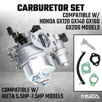 Carburetor Carby Honda GX120 GX140 GX160 GX200 5.5HP 6.5HP Engine Carb Kit Motor
