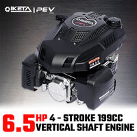 6.5HP Vertical Shaft Engine Lawn Mower Petrol Motor 4 Stroke OHV Ride On Mower
